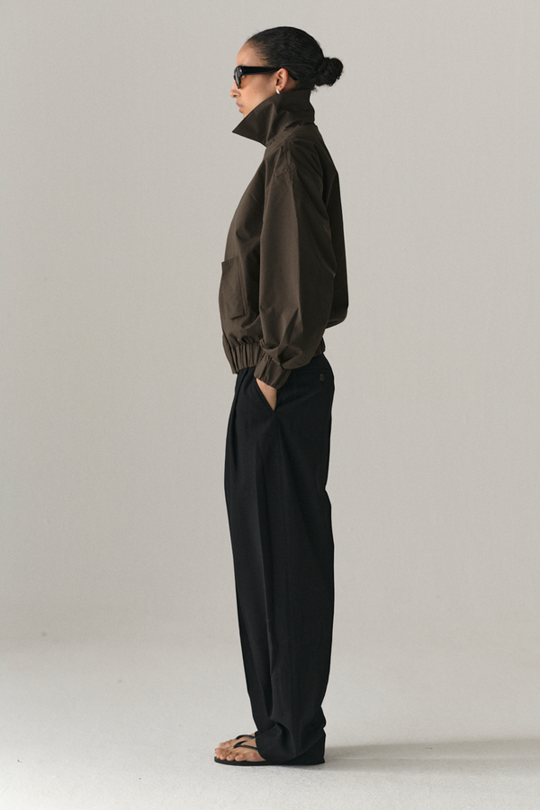 Welter Shelter PUFF PADDY SHORT GN SS25 CHOCOLATE