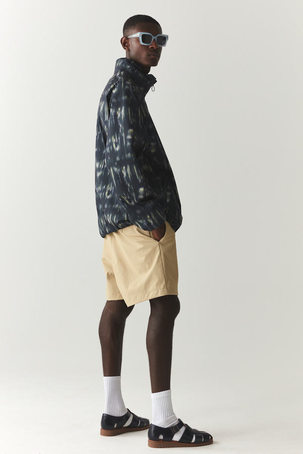 Welter Shelter SHORT TRACKER PRINTED SS'24 NAVY