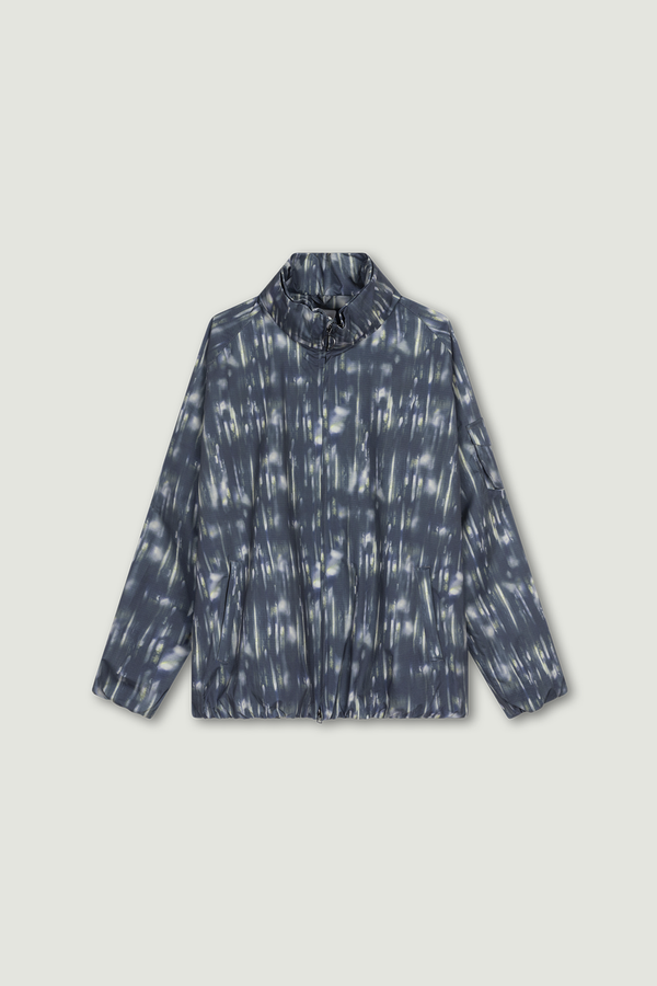 Welter Shelter SHORT TRACKER PRINTED SS'24 NAVY