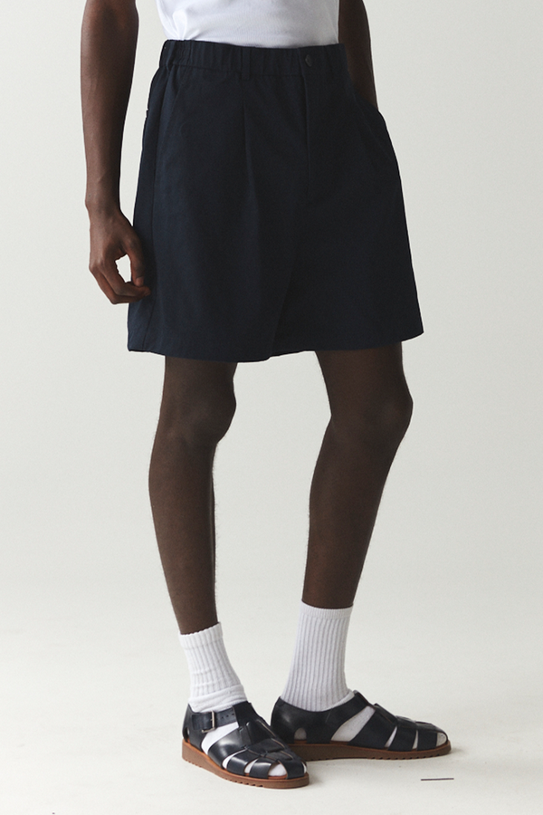 Welter Shelter SHORTS PLEATED SS'24 NAVY