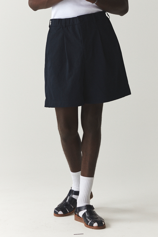 Welter Shelter SHORTS PLEATED SS'24 NAVY