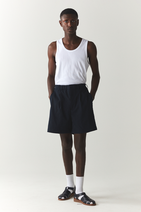 welter shelter SHORTS PLEATED SS'24 NAVY