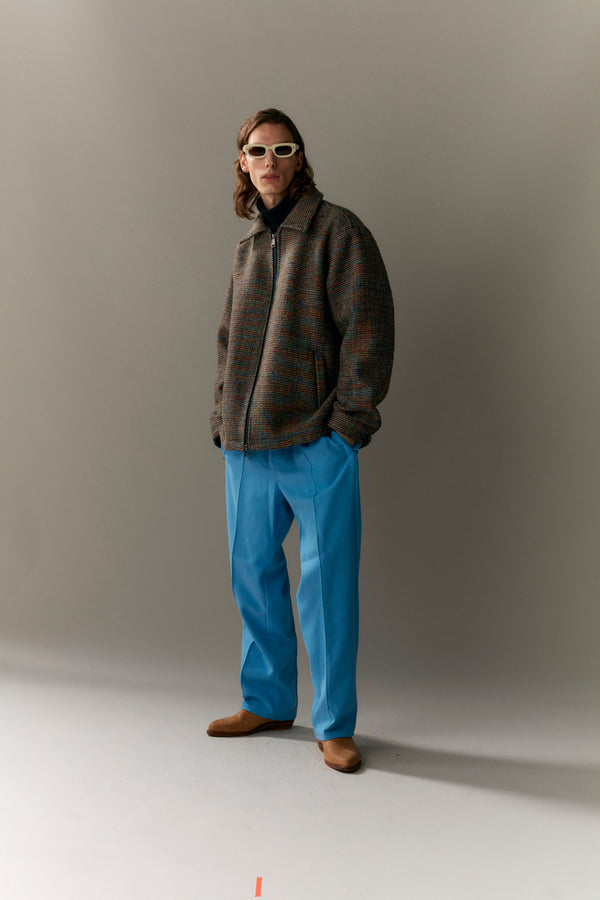 Welter Shelter ZIP UP CARDI BONDED WOOL AW23 Pastel