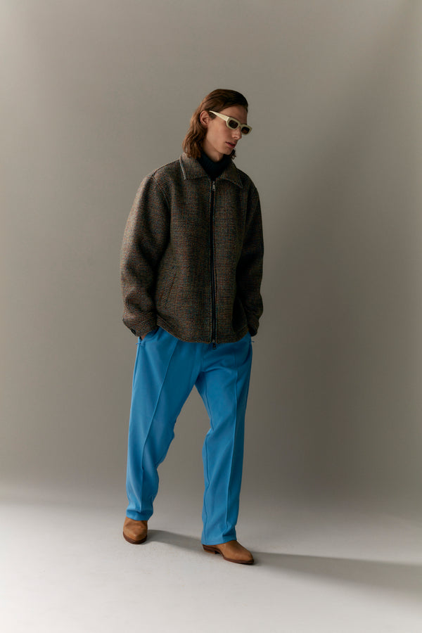 Welter Shelter ZIP UP CARDI BONDED WOOL AW23 Pastel