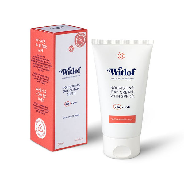 witlof clean dutch skincare NOURISHING DAY CREAM SPF30