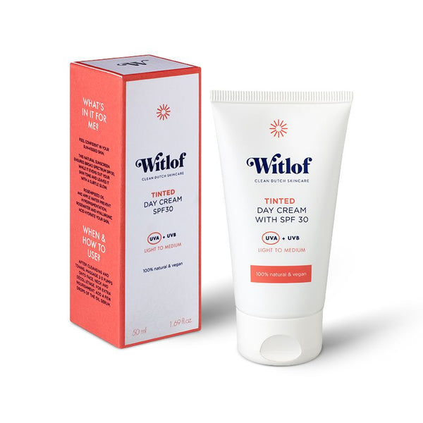 witlof clean dutch skincare TINTED DAY CREAM SPF30