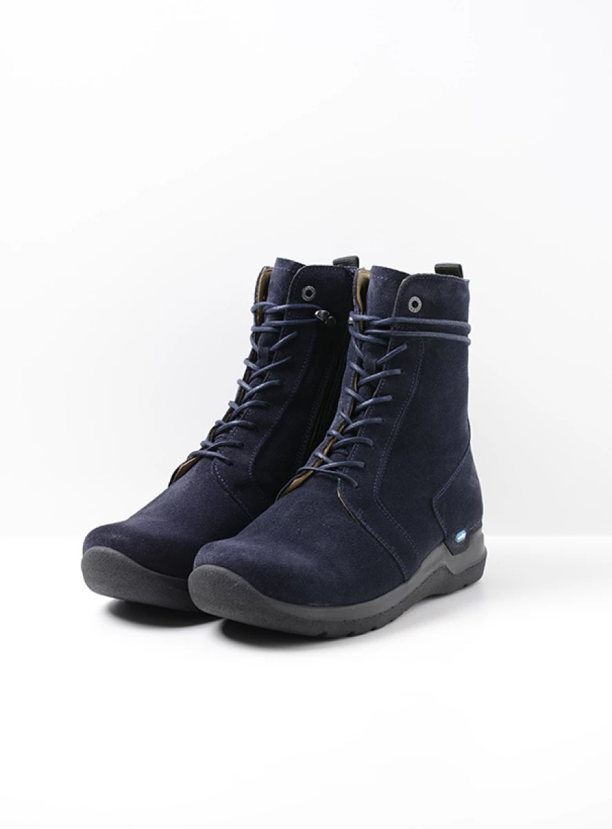 Wolky Bluff DB Veterboots Met Rits Voor Gevoelige Voeten