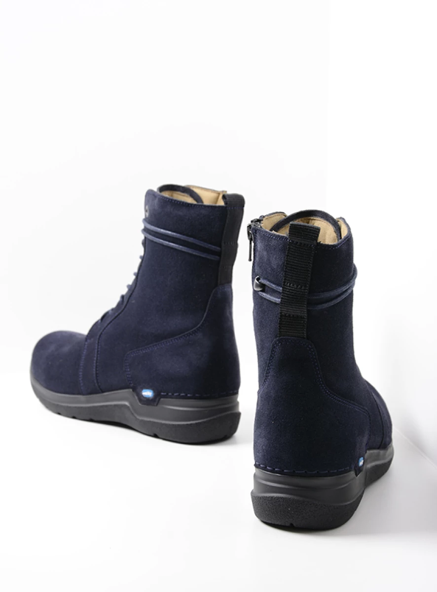 Wolky Bluff DB Veterboots Met Rits Voor Gevoelige Voeten