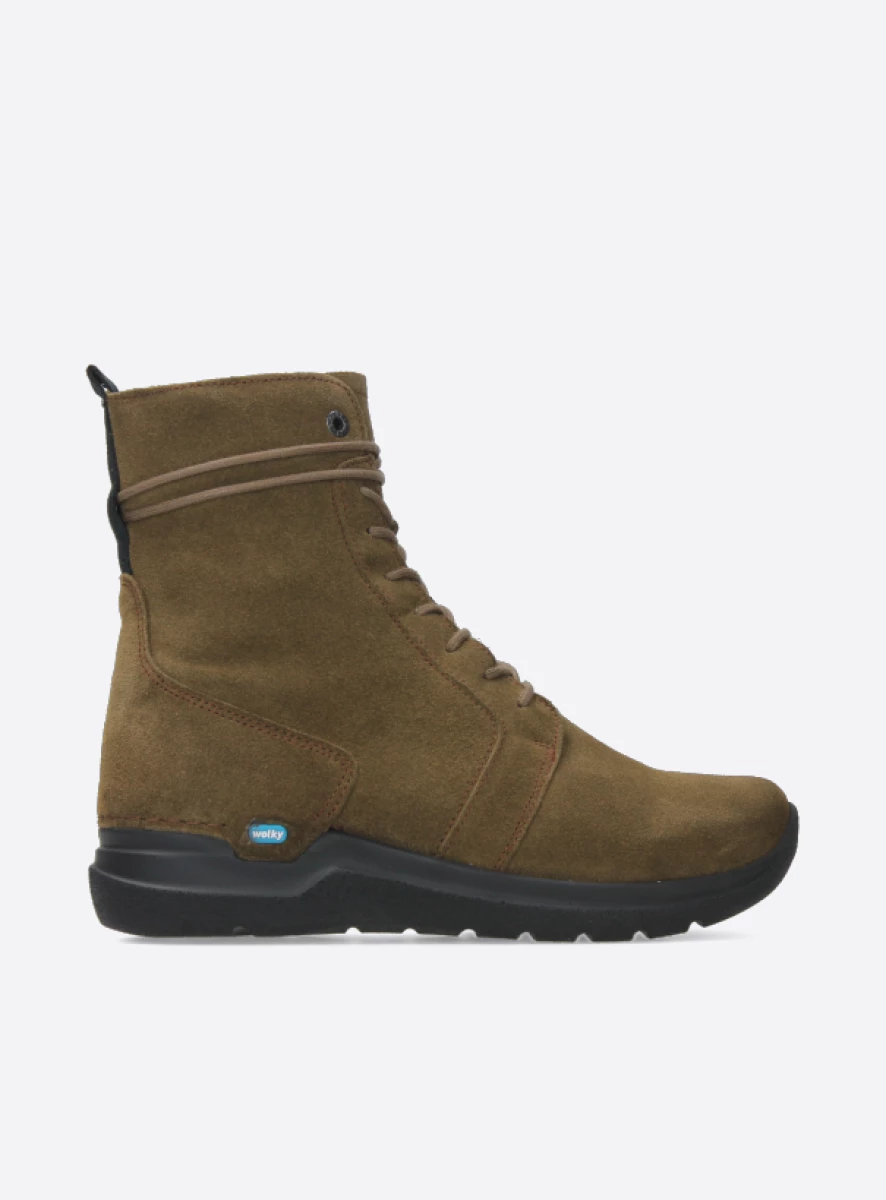 wolky Bluff DB Veterboots met rits voor gevoelige voeten