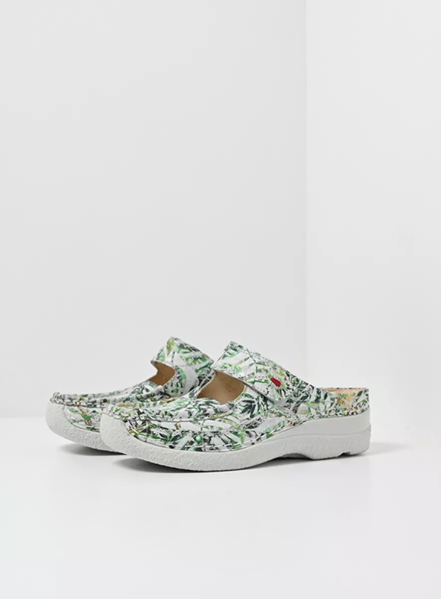 Wolky Roll Slipper Comfortabele Slipper Met Afrolneus