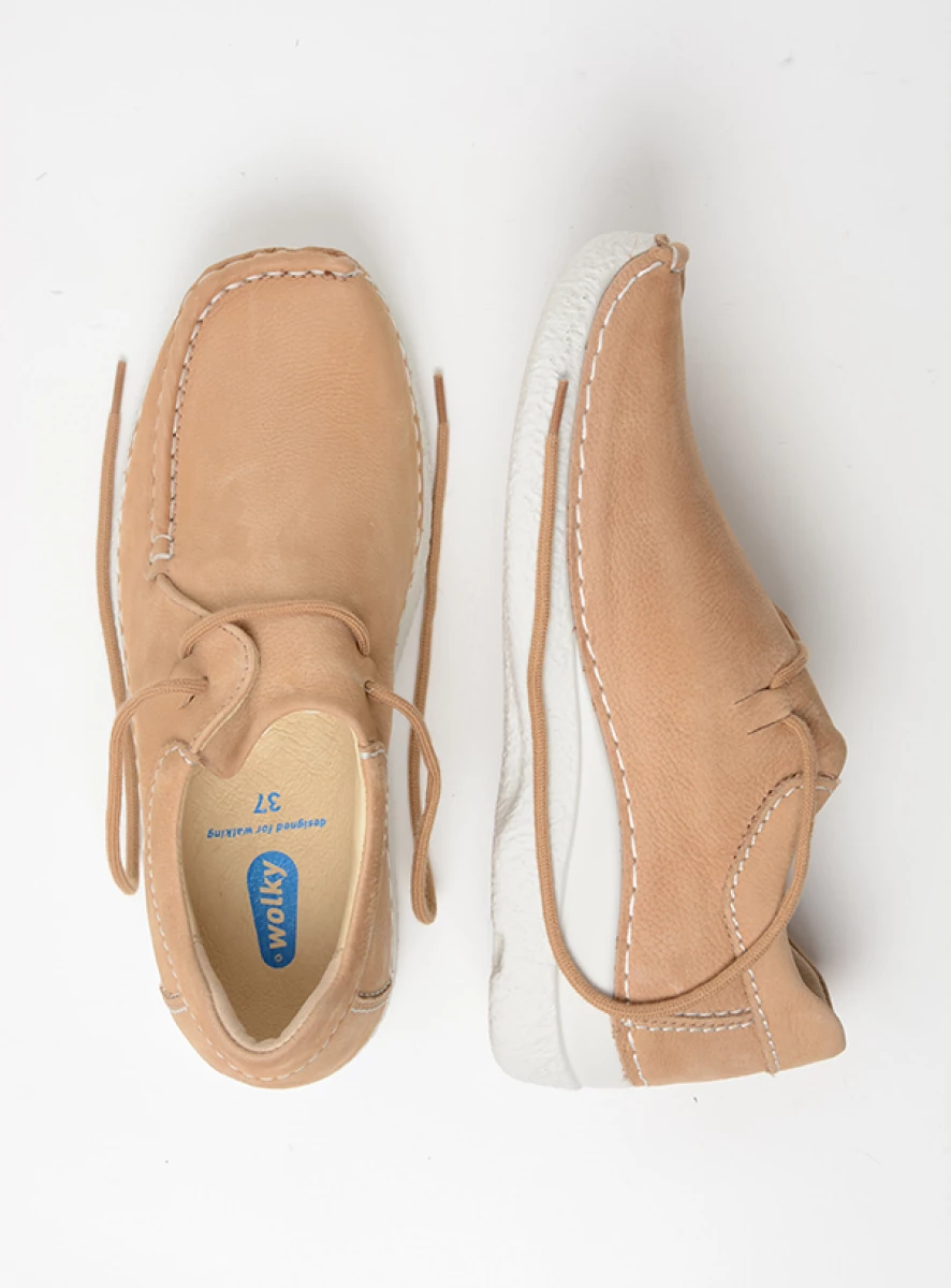 Wolky Seamy Shoe Veterschoen Met Asymmetrische Neus