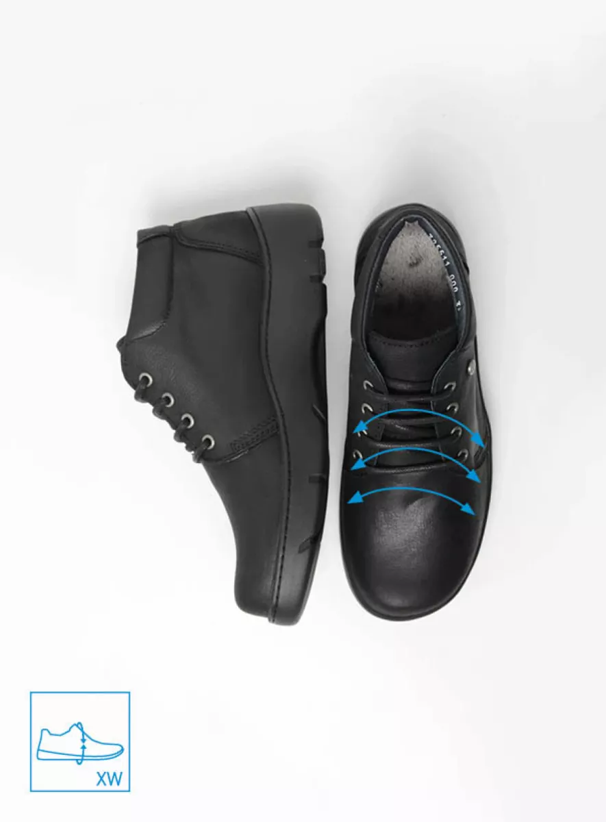 Wolky Tarda XW-WR Stevige Water Resistant Schoen Met Warme Voering