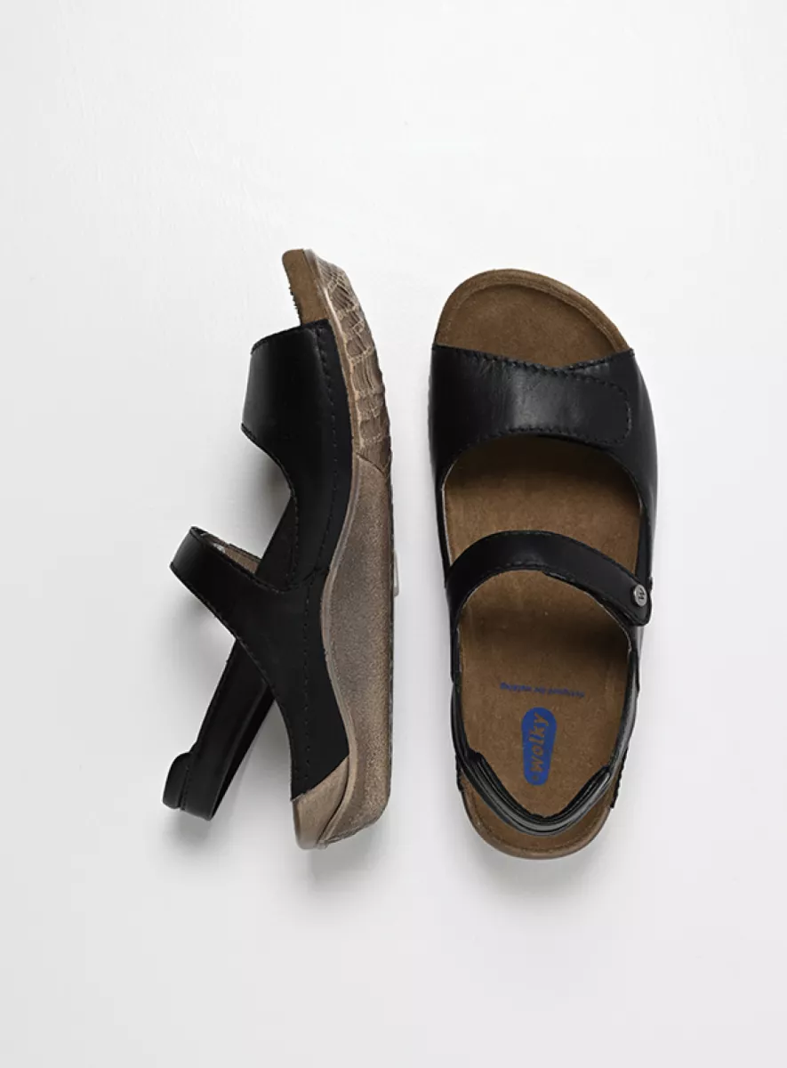 Wolky Alberta Comfortabele Retro Look Sandaal