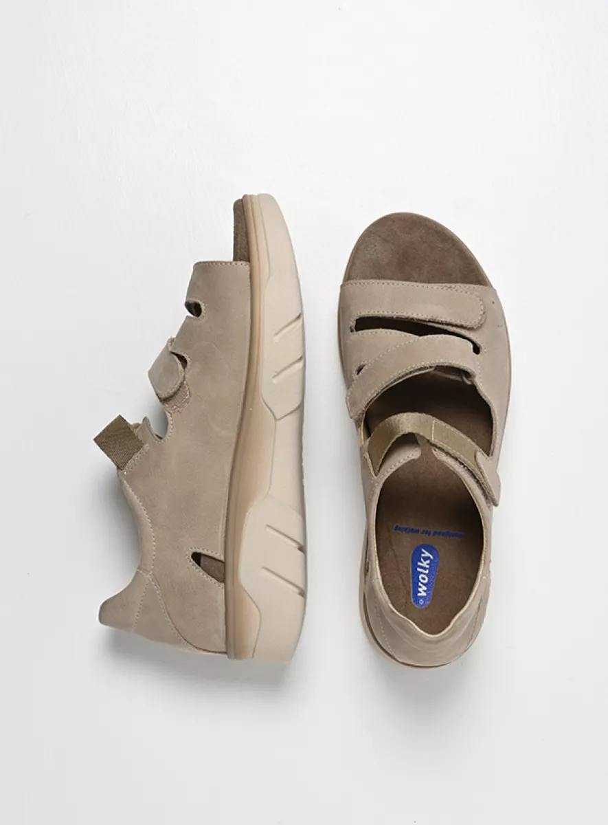 Wolky Blaze Sandaal Met Een Dichte Hiel