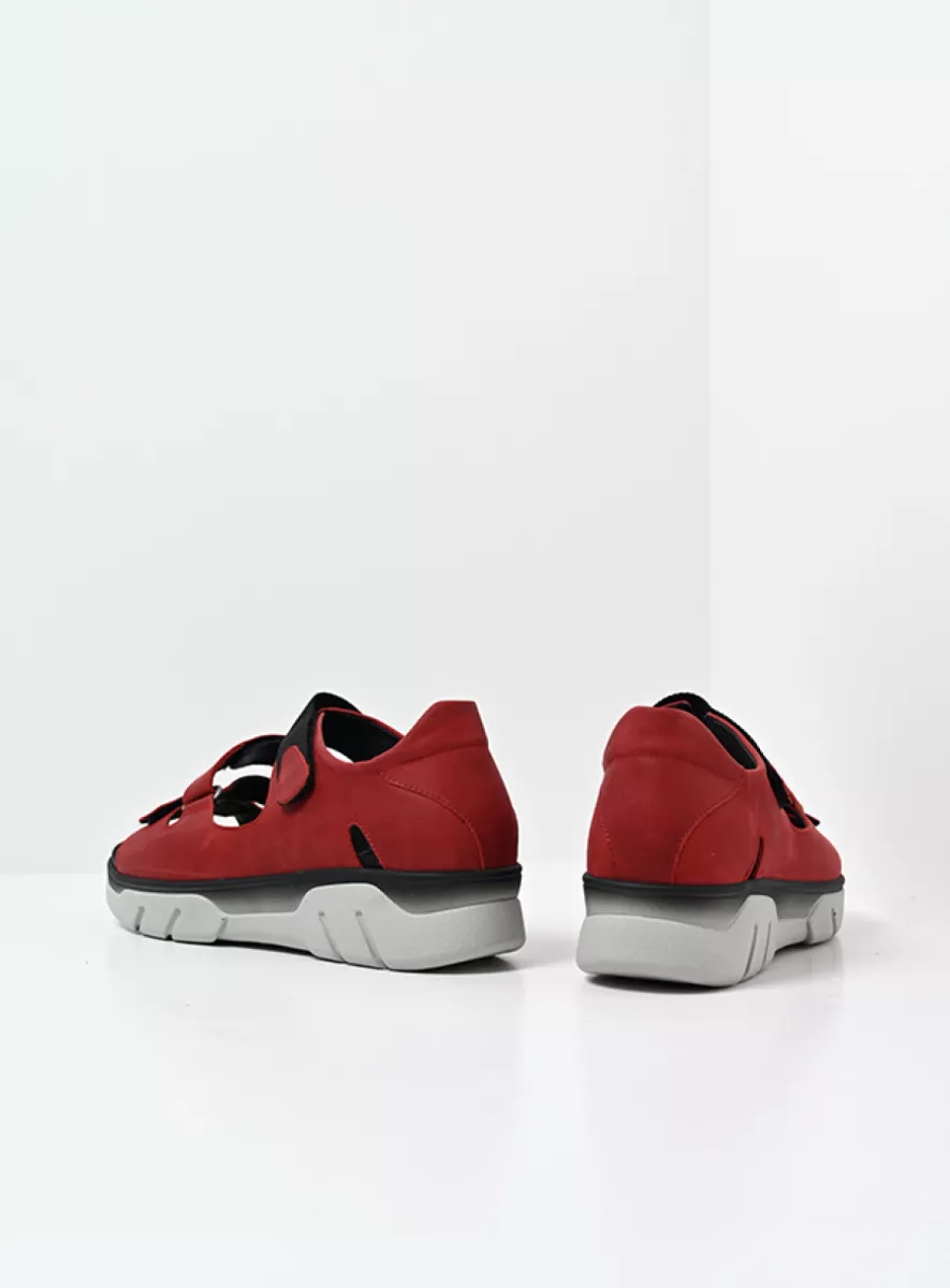 Wolky Blaze Sandaal Met Een Dichte Hiel