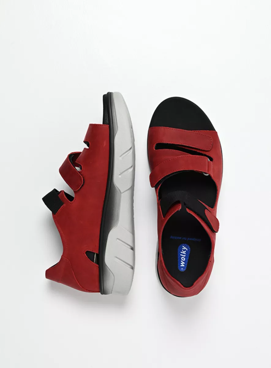 Wolky Blaze Sandaal Met Een Dichte Hiel