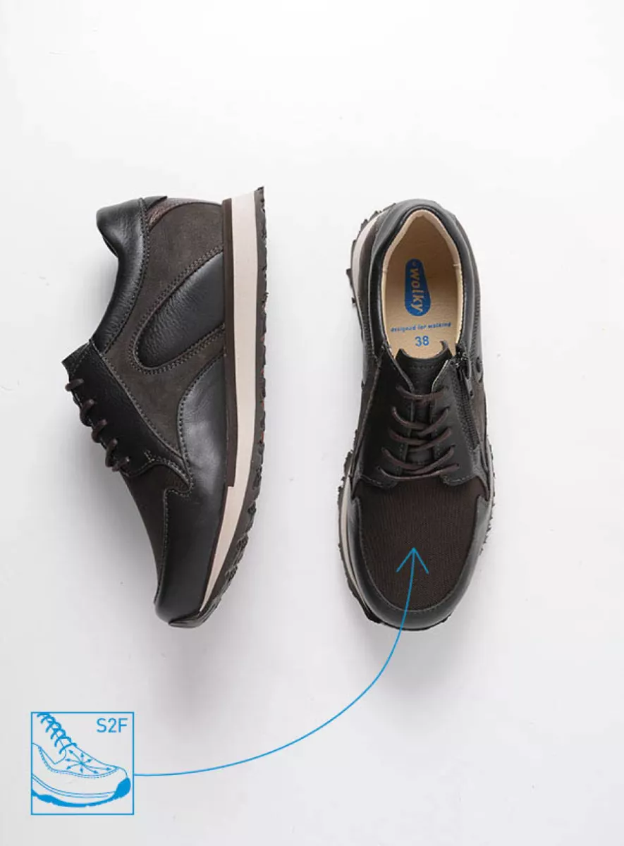 Wolky E-Go S2F Veterschoen Met Stretch