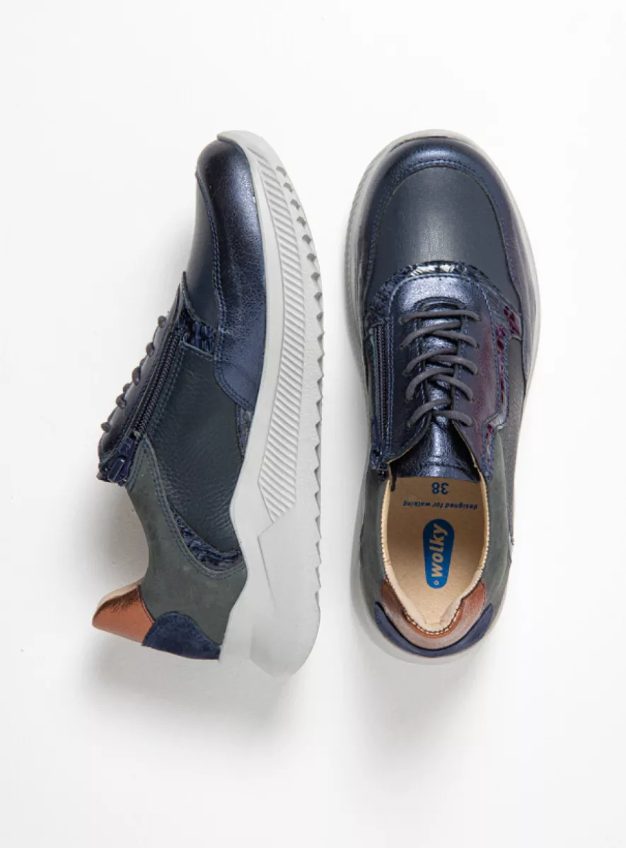 Wolky E-Way S2F Sneaker Met Stretchvoorblad