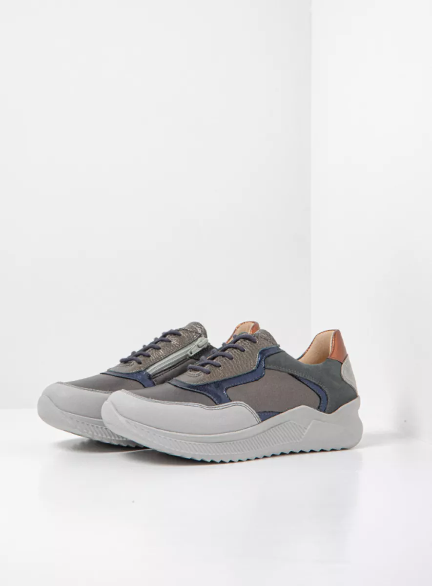 Wolky E-Way S2F Sneaker Met Stretchvoorblad
