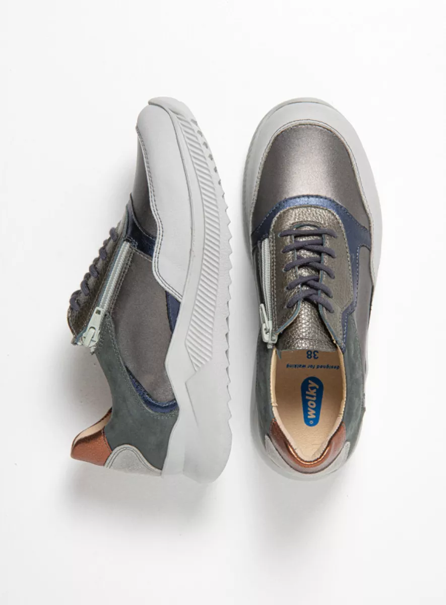 Wolky E-Way S2F Sneaker Met Stretchvoorblad