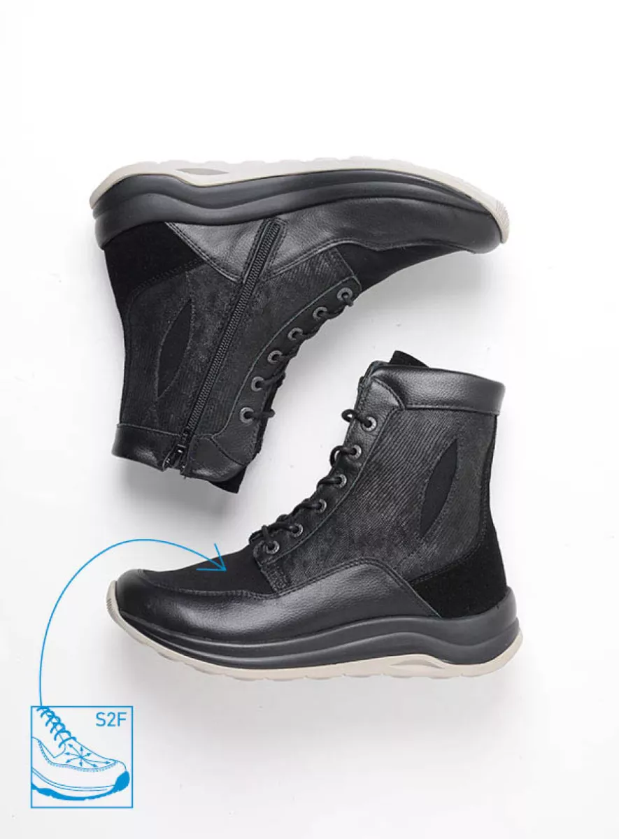 Wolky Ellon S2F Boot Met Veter En Rits