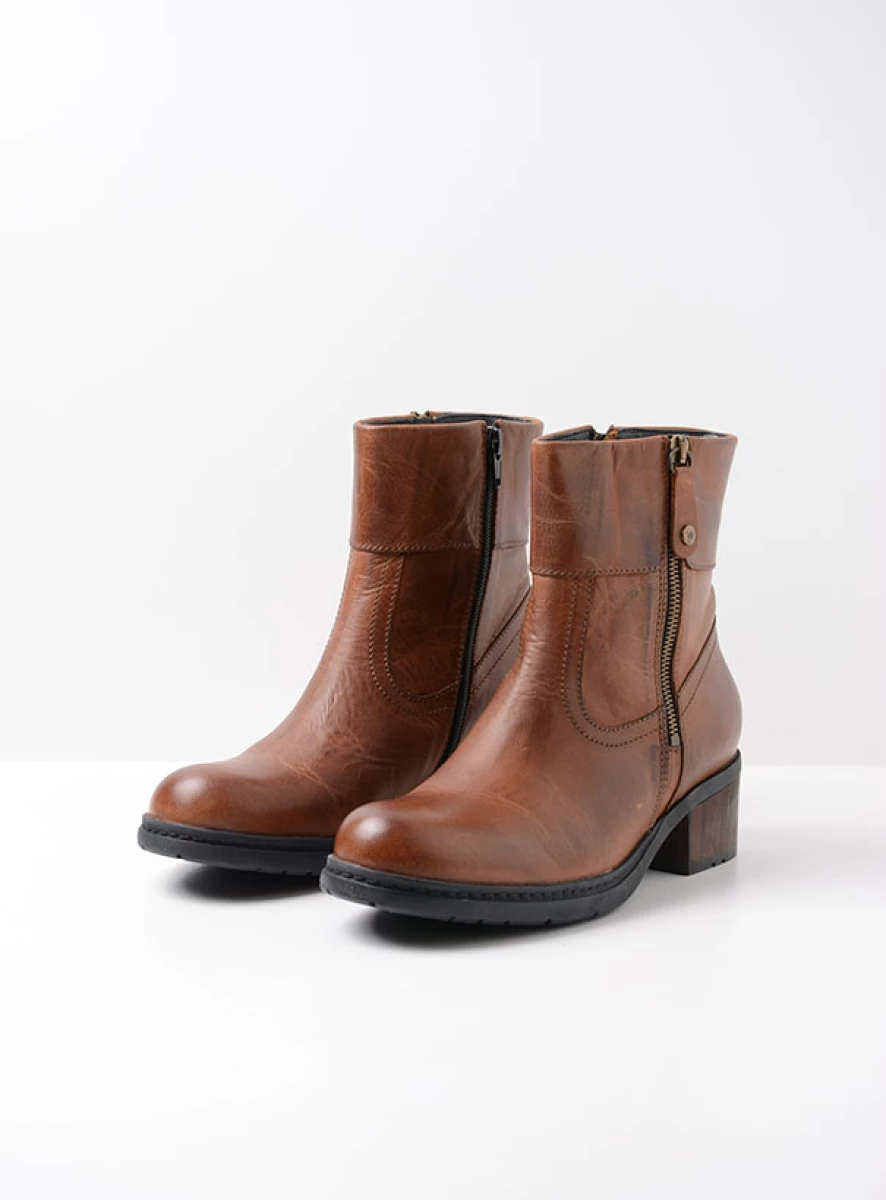 Wolky Fairview XW Enkelhoge Boot Met Rits