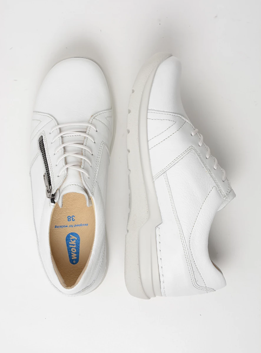 Wolky Feltwell Comfortabele Veterschoen Met Rits