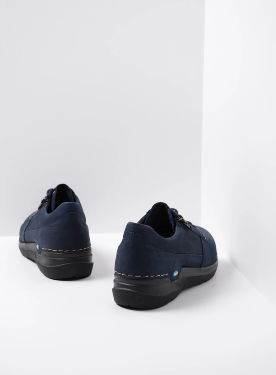 Wolky Feltwell Comfortabele Veterschoen Met Rits