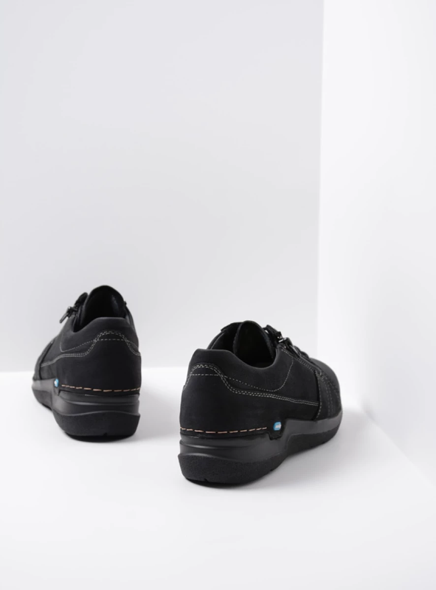 Wolky Feltwell Comfortabele Veterschoen Met Rits