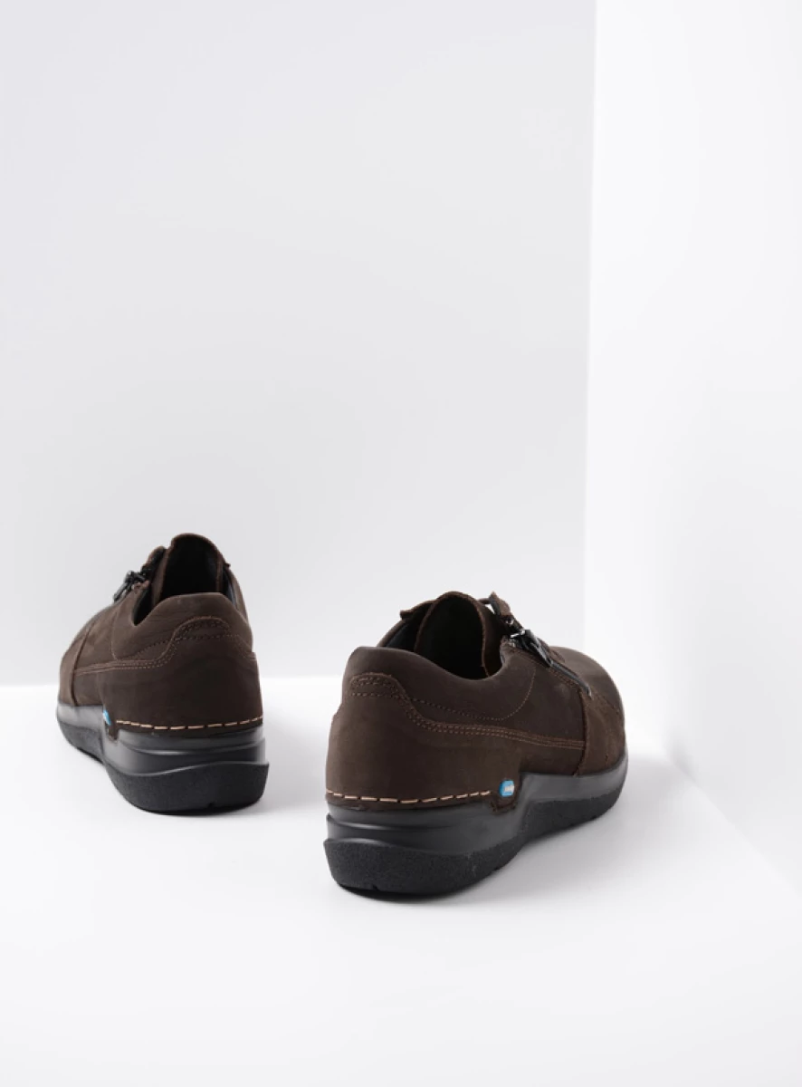 Wolky Feltwell Comfortabele Veterschoen Met Rits