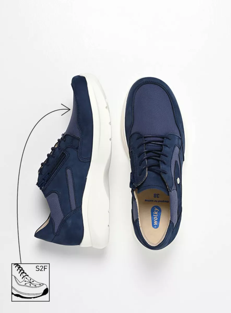 Wolky Impact S2F Sportieve Sneaker Met Stretch