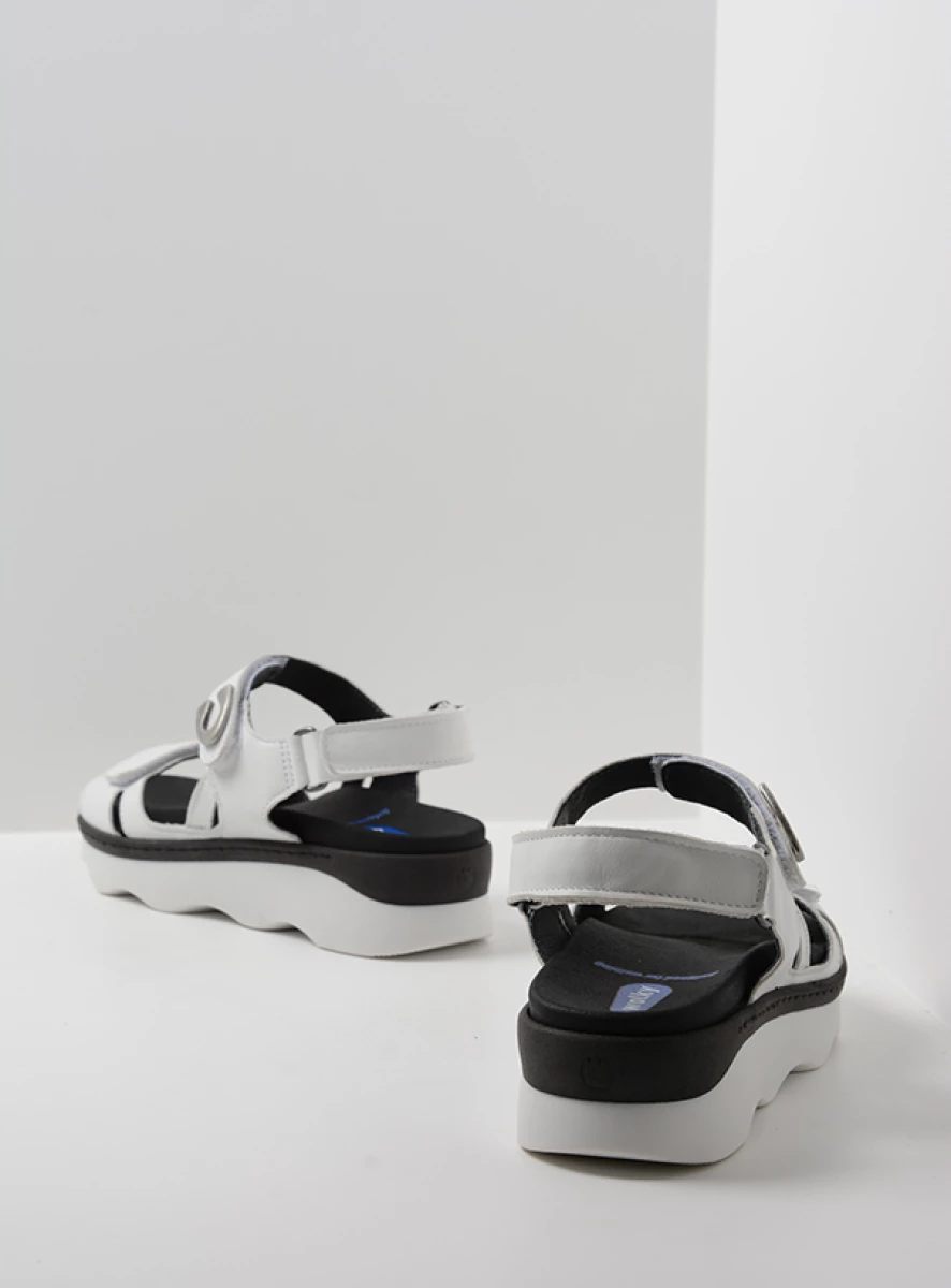 Wolky Medusa Lage Sandaal Met Klittenband