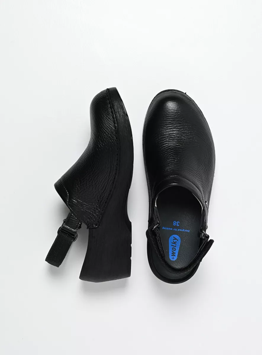 Wolky Multi Strap Clog Klomp Met Hielband