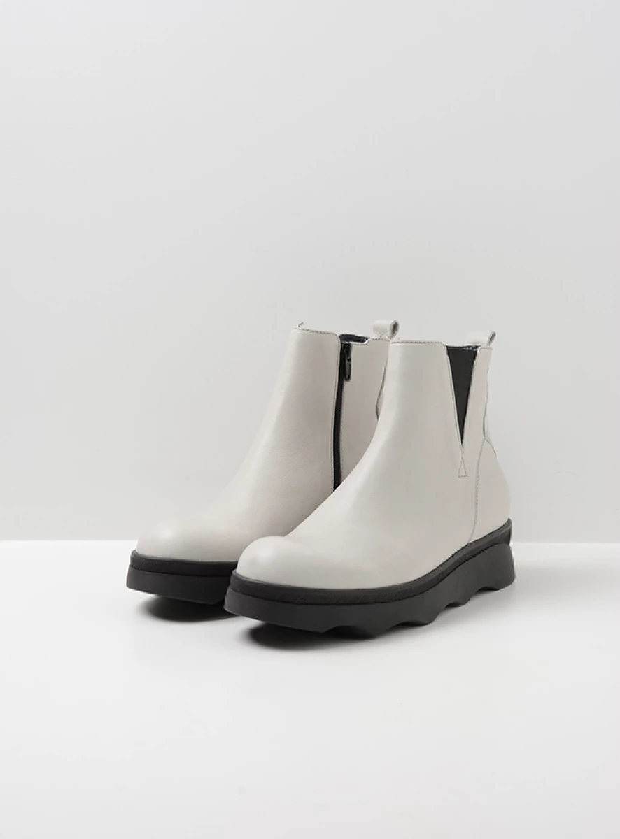 Wolky Nigata Opvallende Chelsea Boot Met Rits