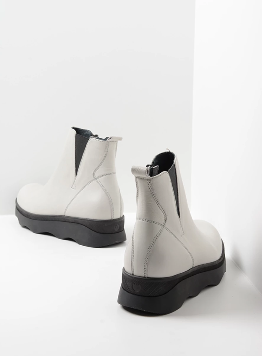 Wolky Nigata Opvallende Chelsea Boot Met Rits