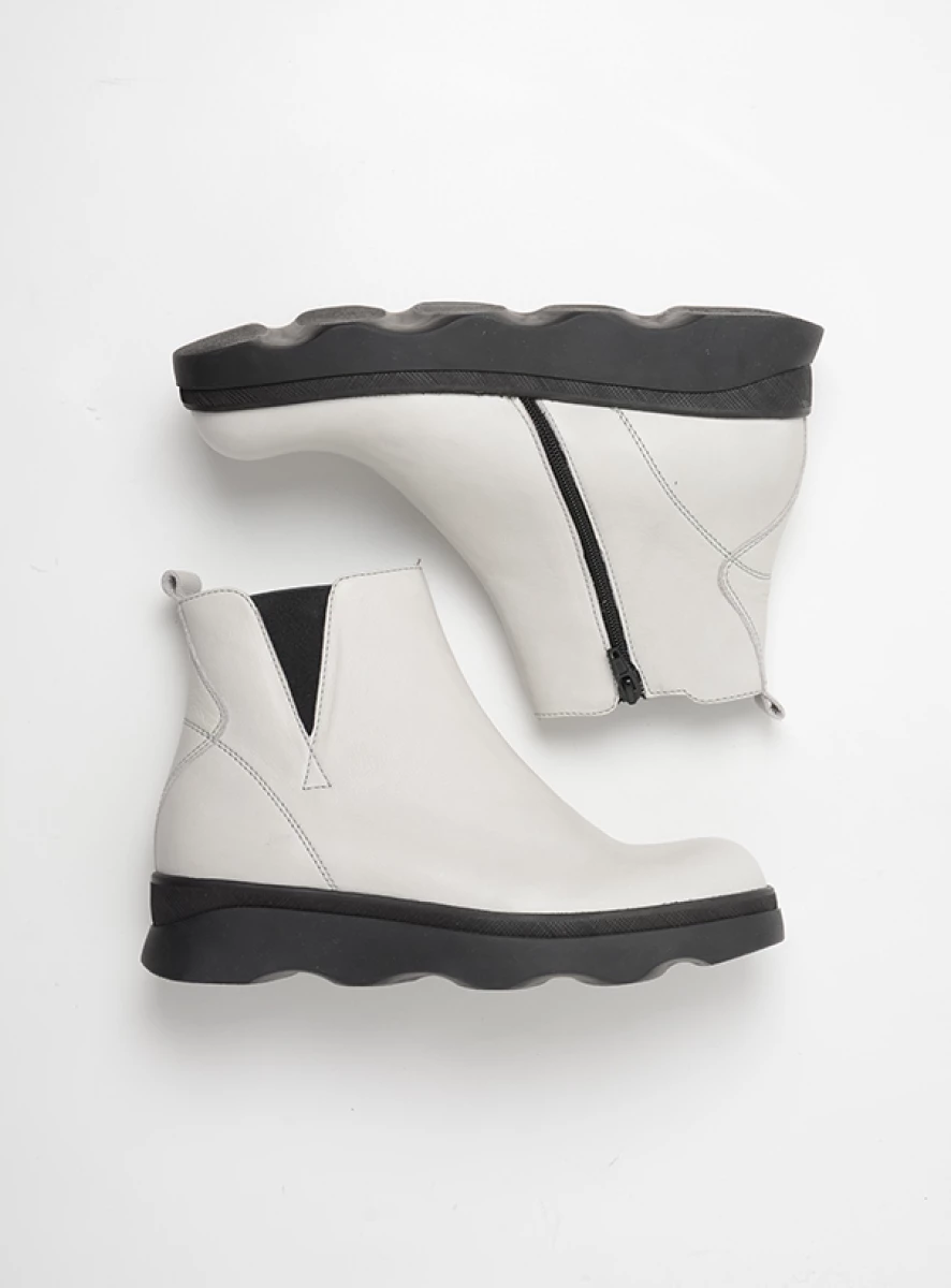 Wolky Nigata Opvallende Chelsea Boot Met Rits