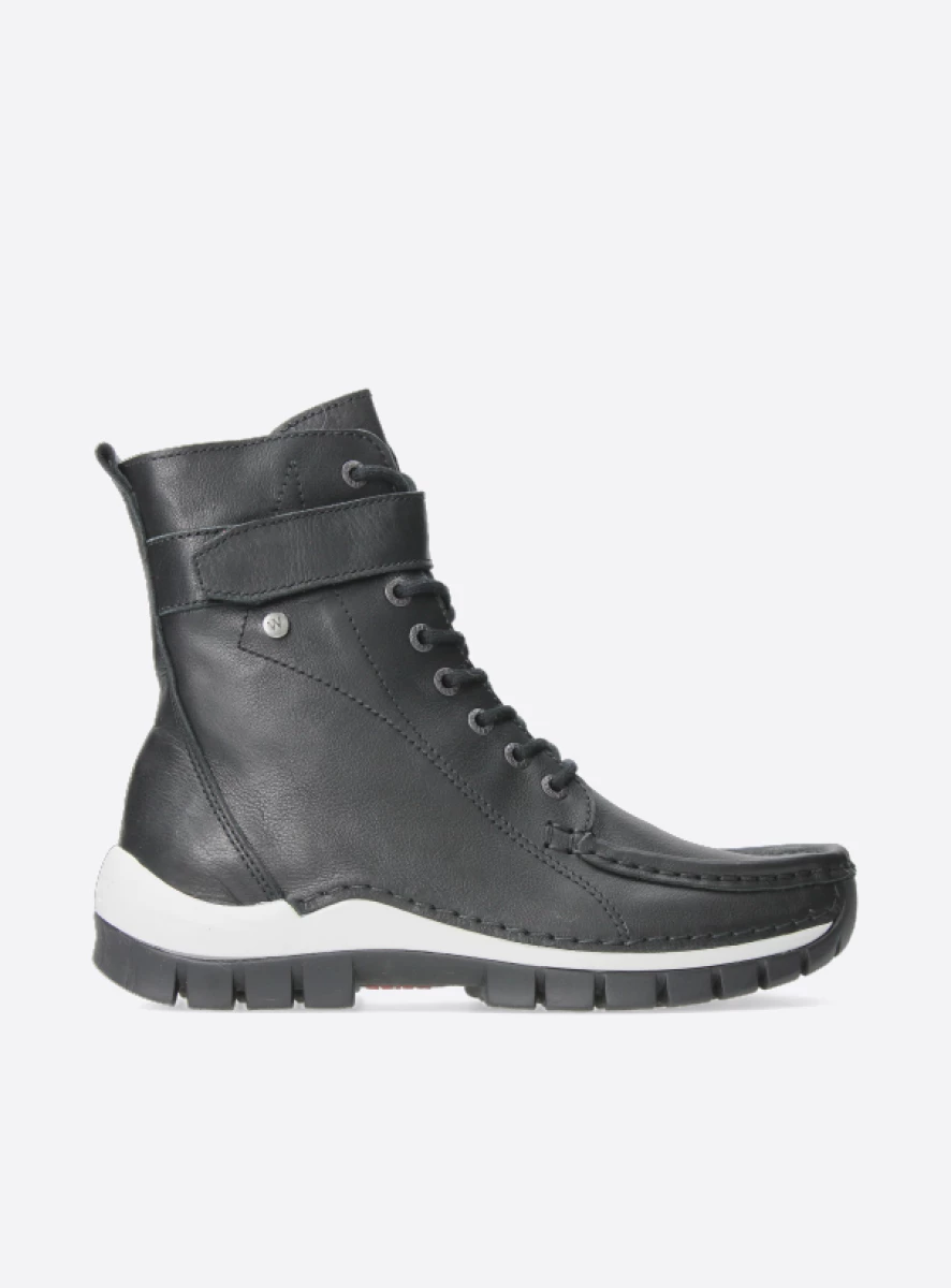 wolky Reach Hoge veterboot met eigenwijs uiterlijk