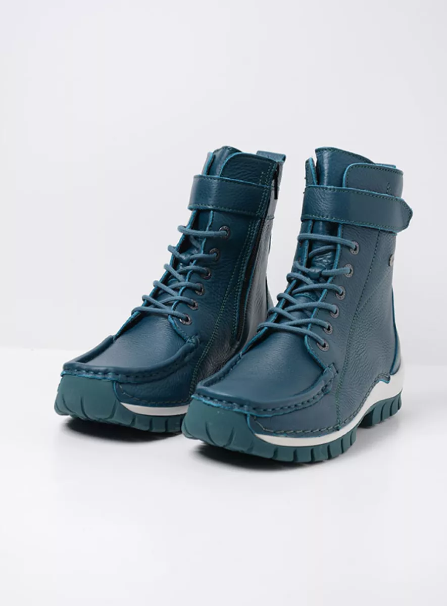 Wolky Reach Hoge Veterboot Met Eigenwijs Uiterlijk