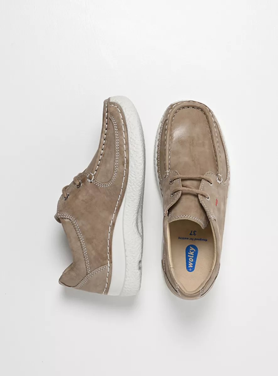 Wolky Roll Shoe Veterschoen Met Extra Zacht Leer