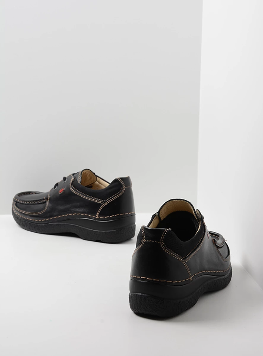 Wolky Roll Shoe Veterschoen Met Extra Zacht Leer