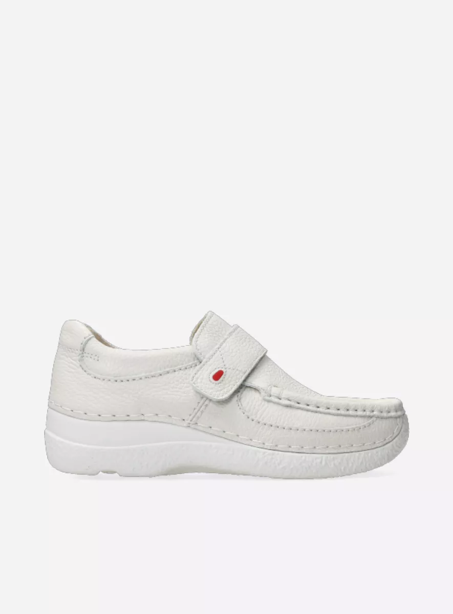 wolky Roll Strap Fijne instapschoen met afrolneus