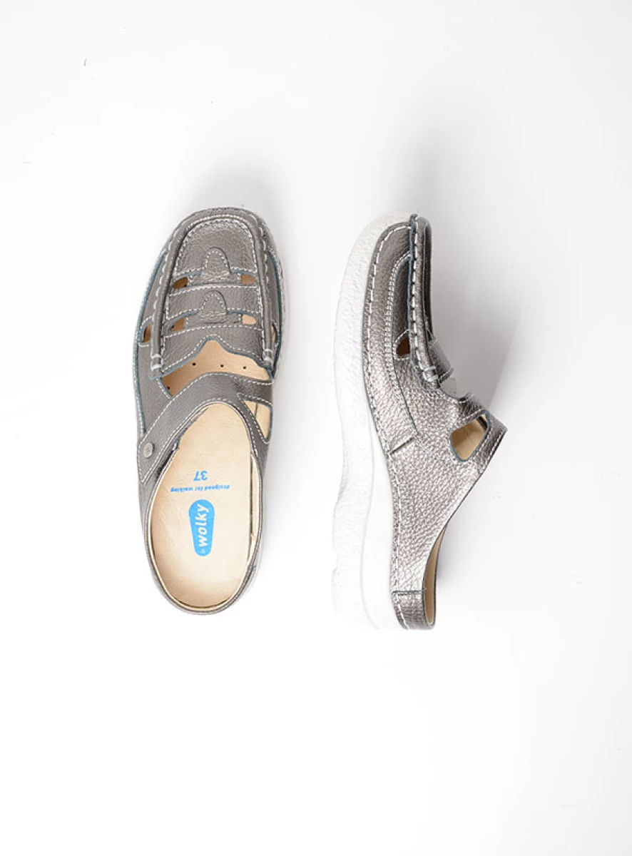 Wolky Roll Talaria Luchtige Opengewerkte Slippers