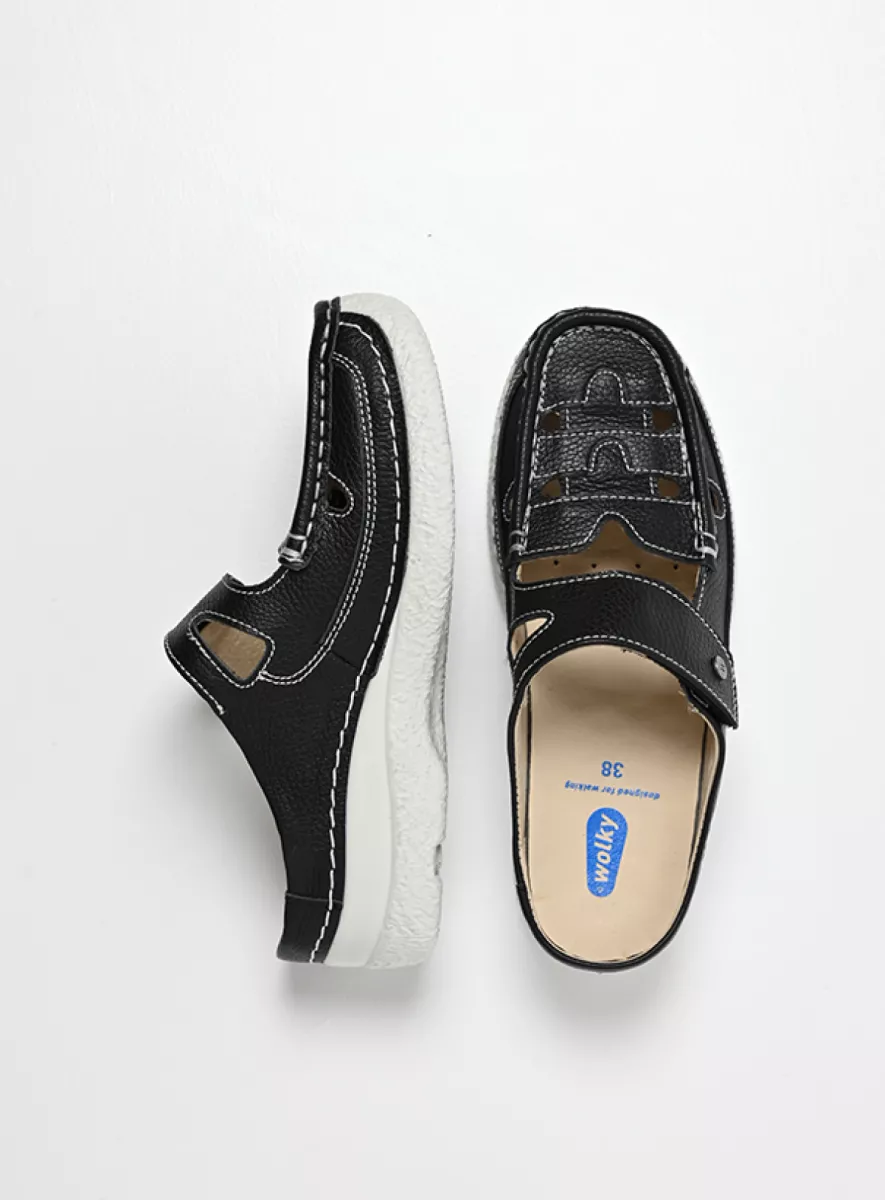 Wolky Roll Talaria Luchtige Opengewerkte Slippers