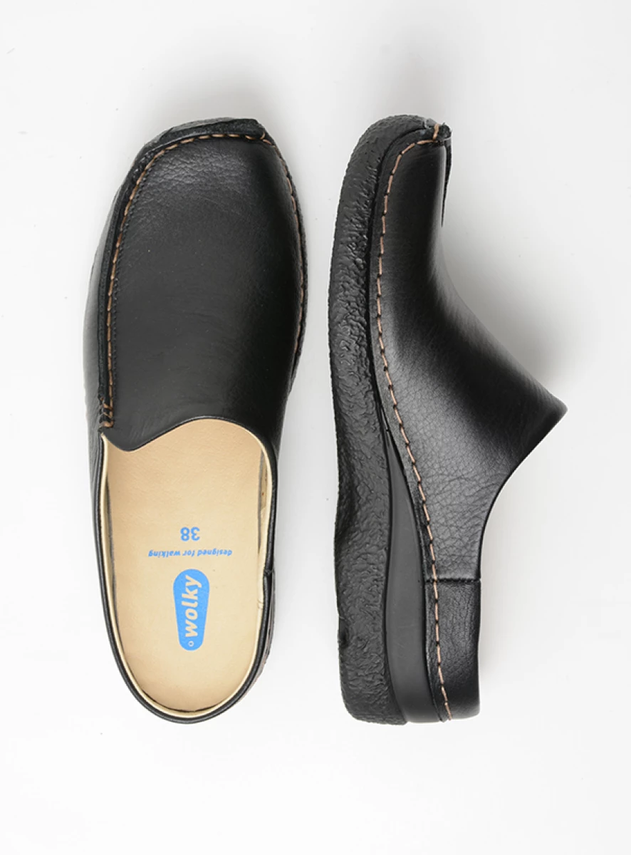 Wolky Seamy Slide Klassieke Comfortabele Slipper