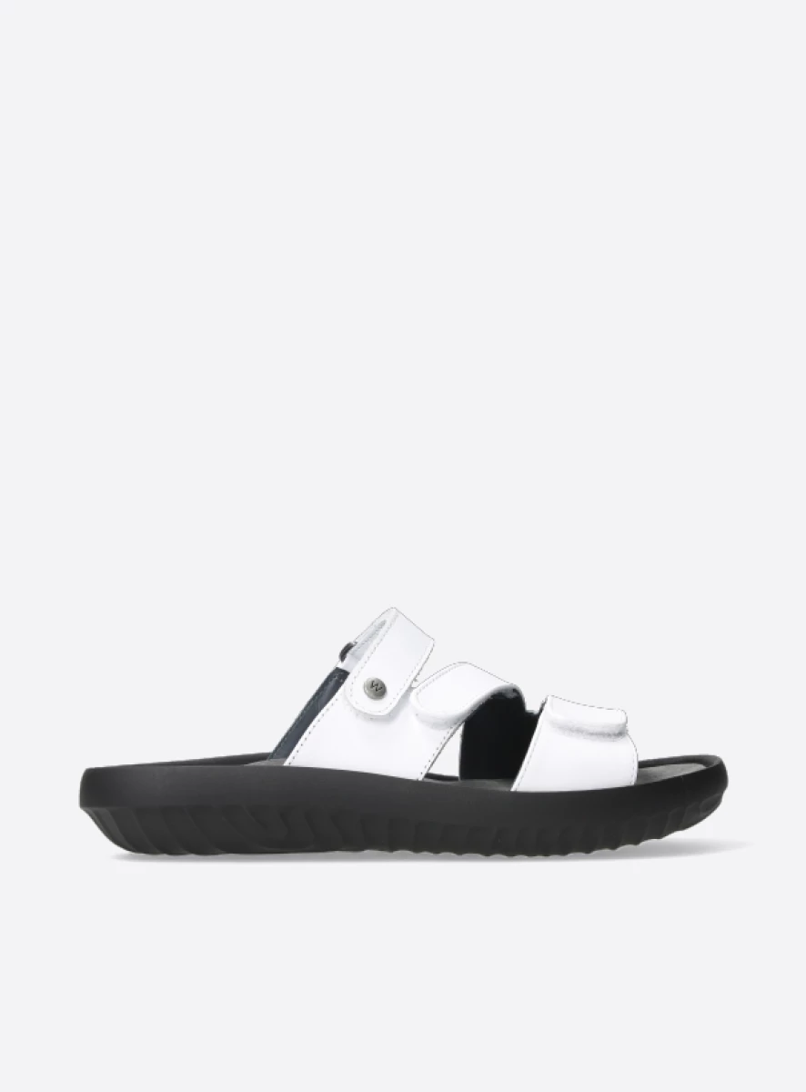 wolky Sense Slipper met leer en kurk