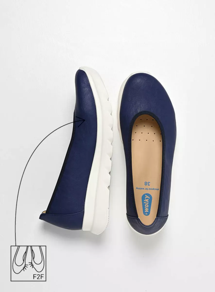 Wolky Snallerina F2F Sneaker En Ballerina In Een