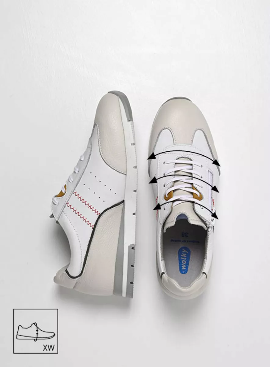 Wolky Yell Sportieve Sneaker Met Rits