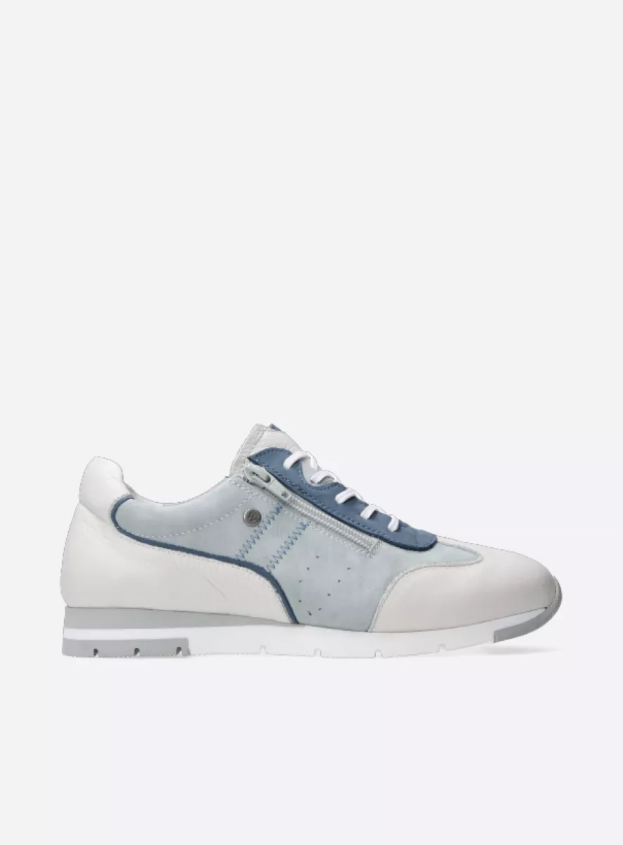 wolky Yell Sportieve sneaker met rits