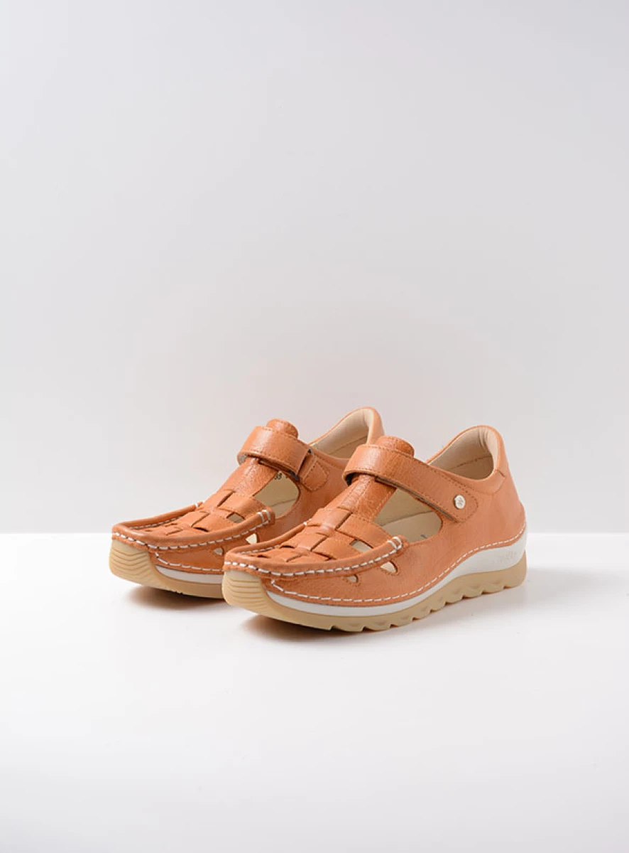 Wolky Zambezi Luchtige Inbetween Met Klittenband