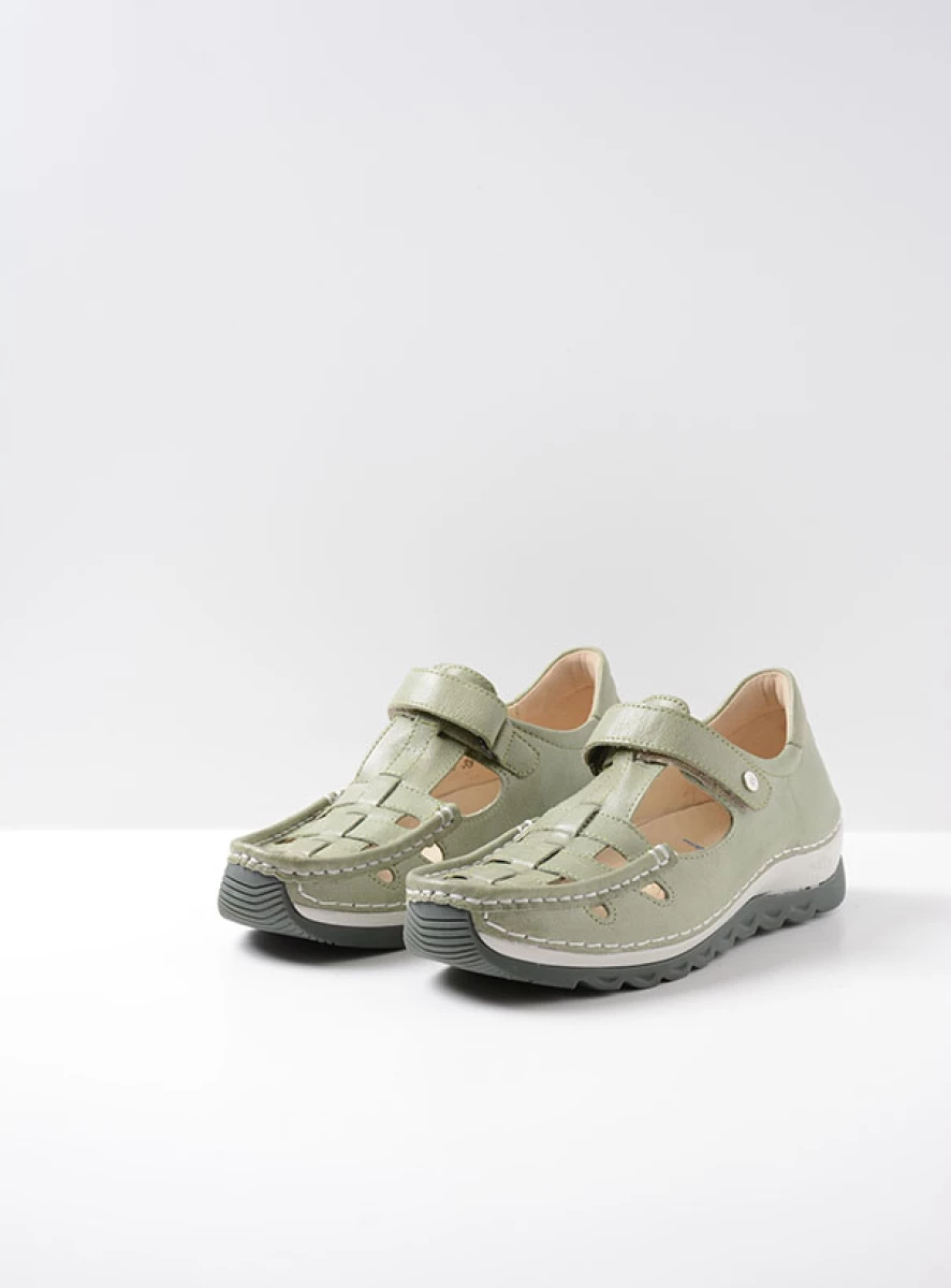 Wolky Zambezi Luchtige Inbetween Met Klittenband